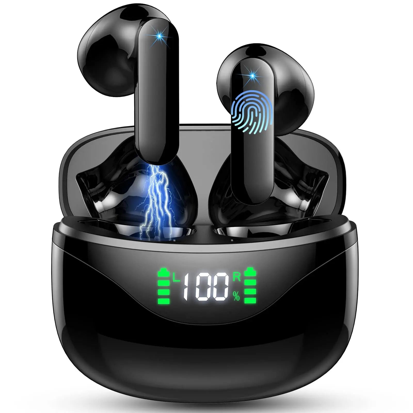 Auriculares Inalámbricos con Pantalla LED y 36H Playtime