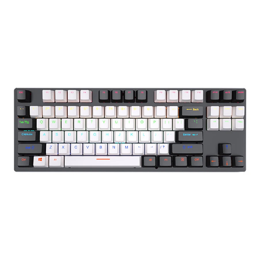 NovaStrike RGB – Mini Teclado Gamer Mecánico con Iluminación RGB para PC
