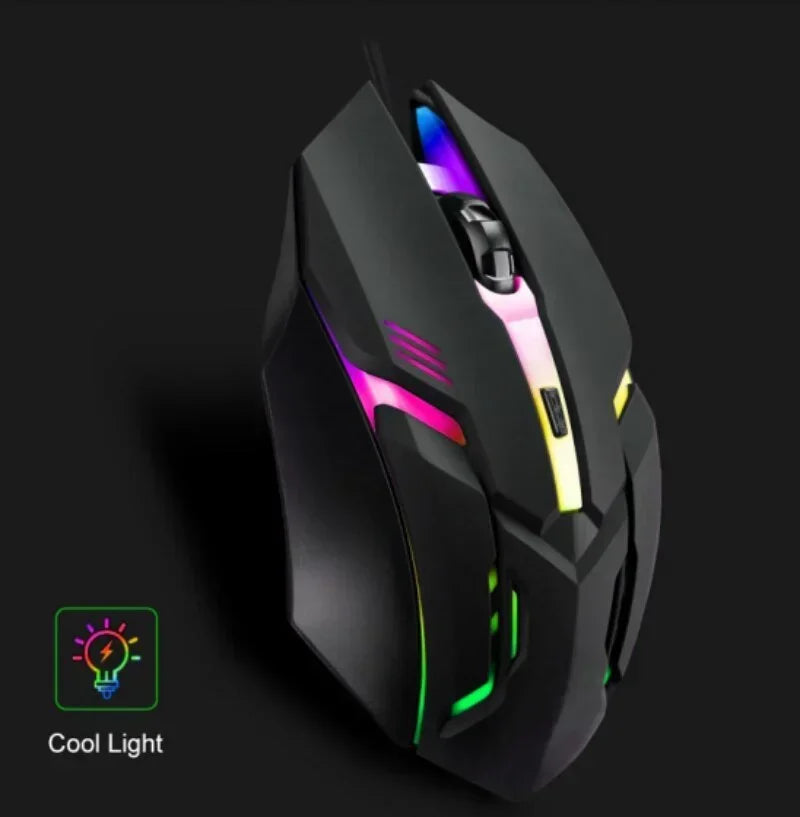 ErgoPrecision RGB – Mouse Gaming Ergonómico 4 Botones