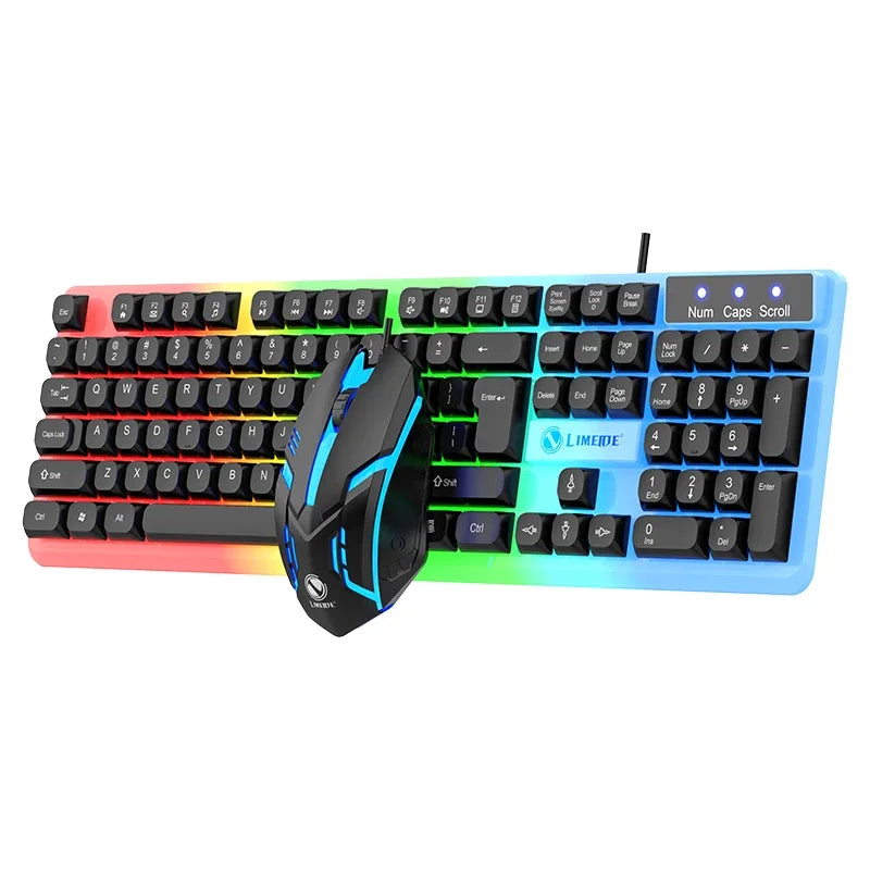 NeoGTX 350 – Combo Gamer Teclado + Mouse RGB LED