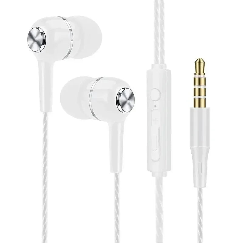 NeoBass 3.5 – Auriculares In-Ear con Cable HIFI, Graves Potentes, Micrófono para Gaming, Música y Llamadas