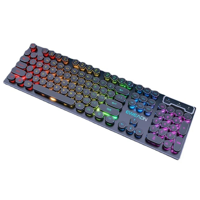 NeoPunk RGB – Teclado Gamer Vintage Punk RGB Esports